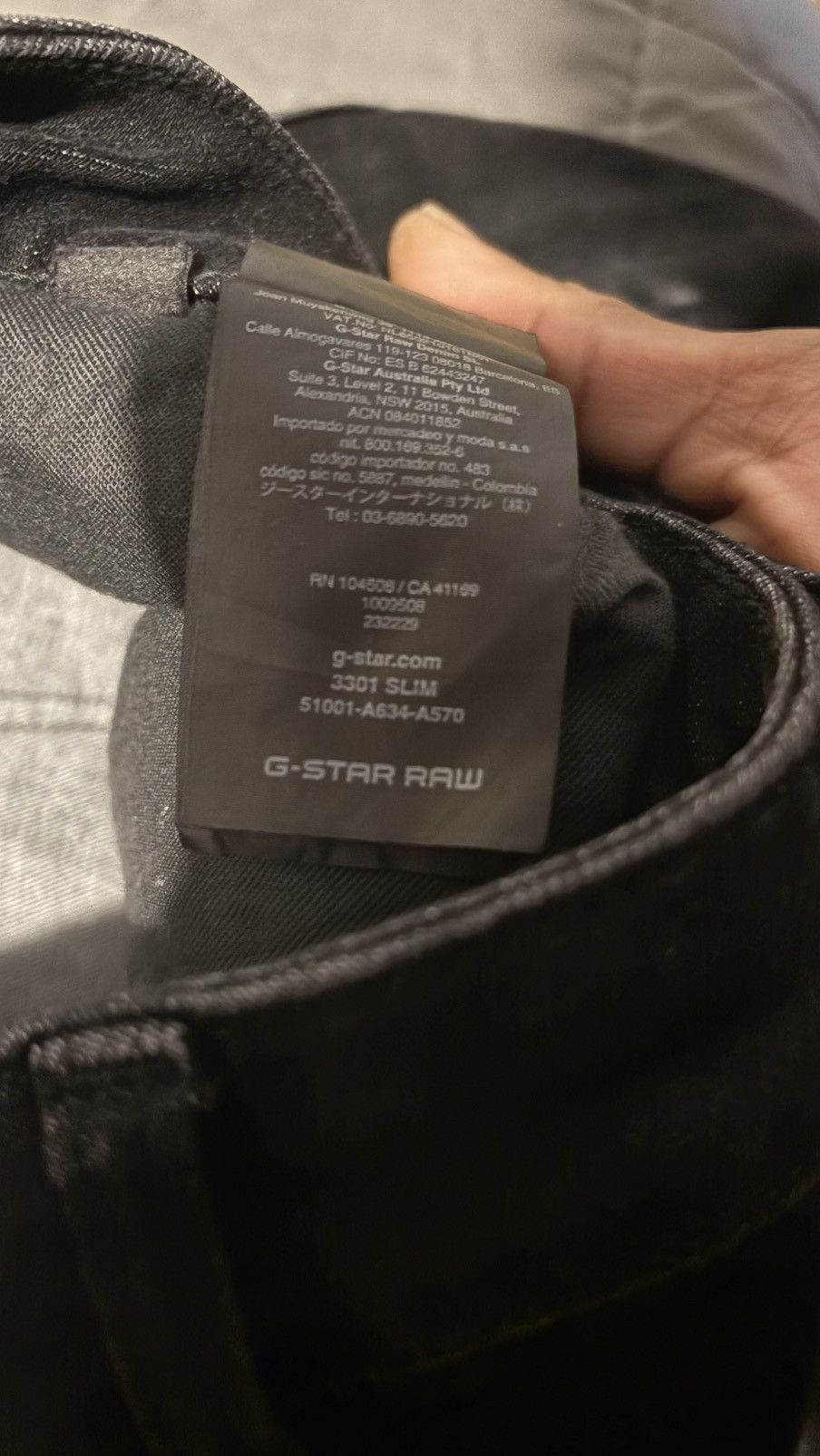 G-Star G-star ripped skinny jeans Size US 33 - 4 Thumbnail