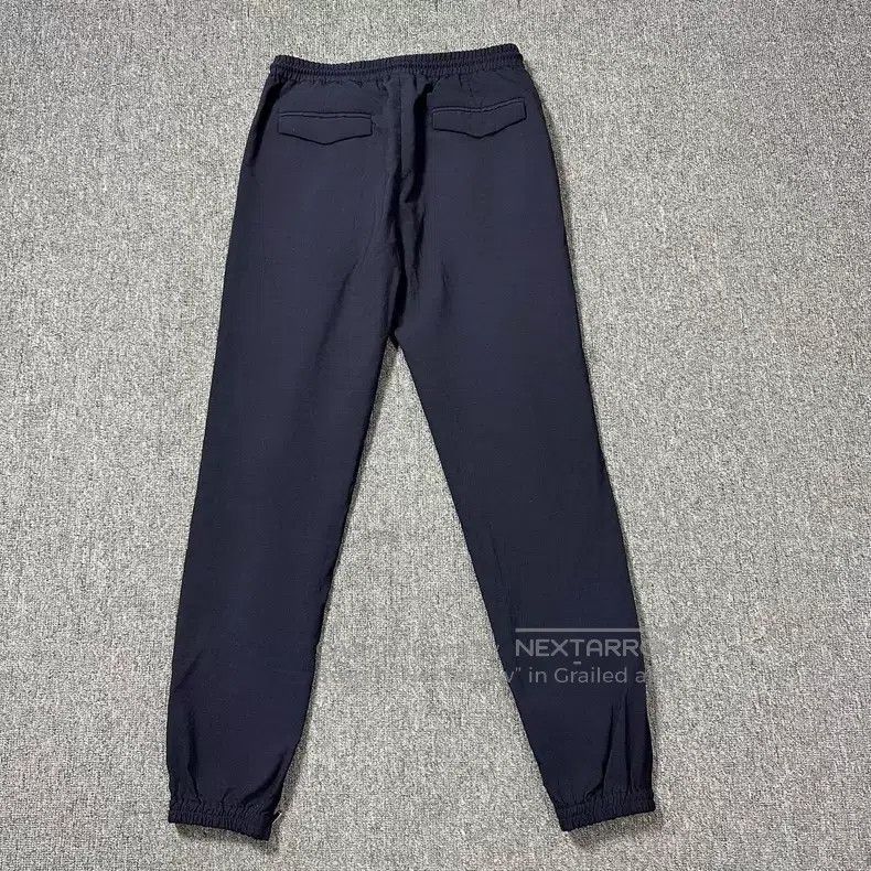 Dior Dior Dark blue drawstring side zipper wool casual pants Size US 30 / EU 46 - 4 Thumbnail