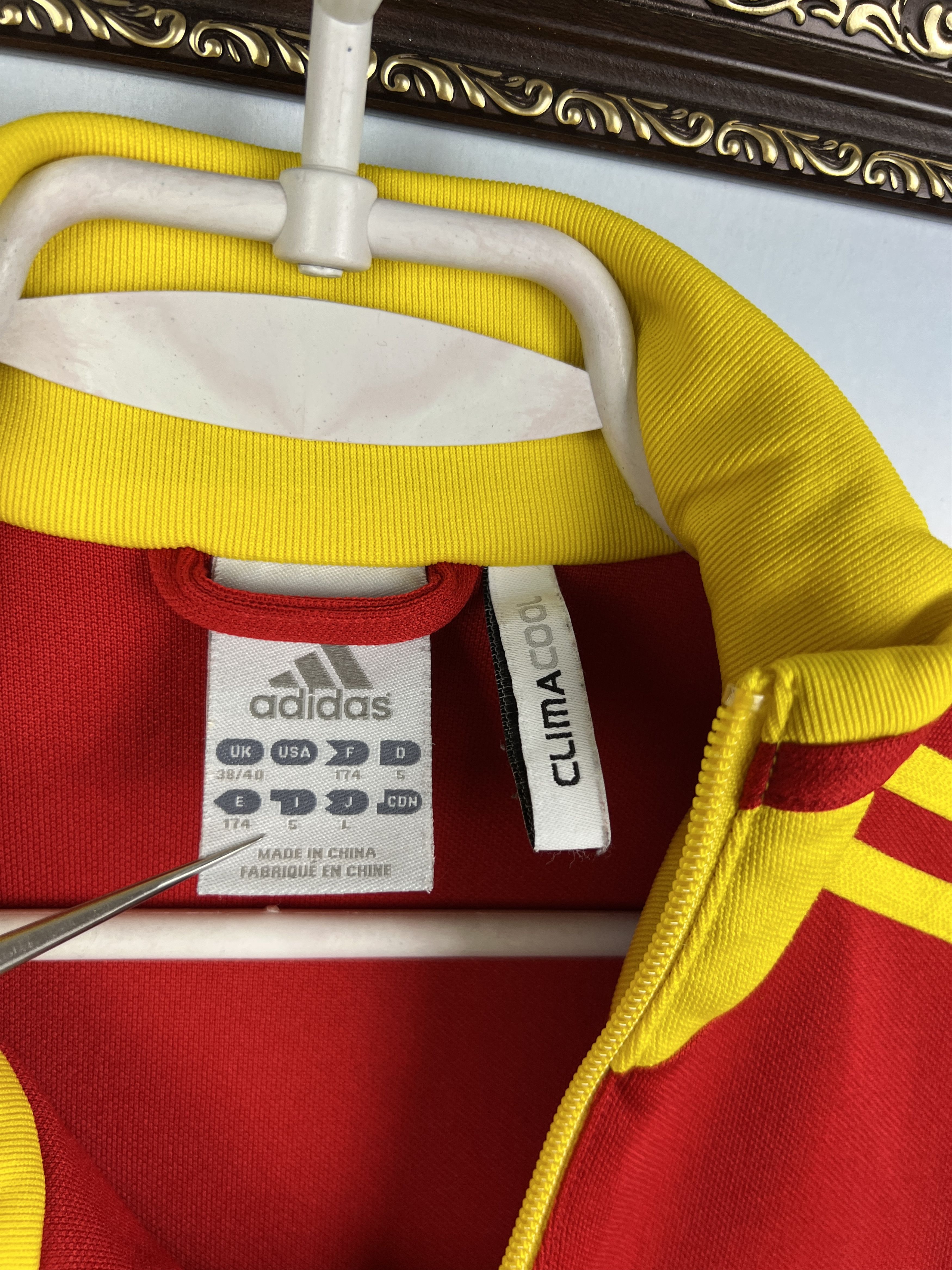 Adidas Vintage Romania Football Sweatshirt Soccer Track Top Jacket Size US M / EU 48-50 / 2 - 7 Thumbnail