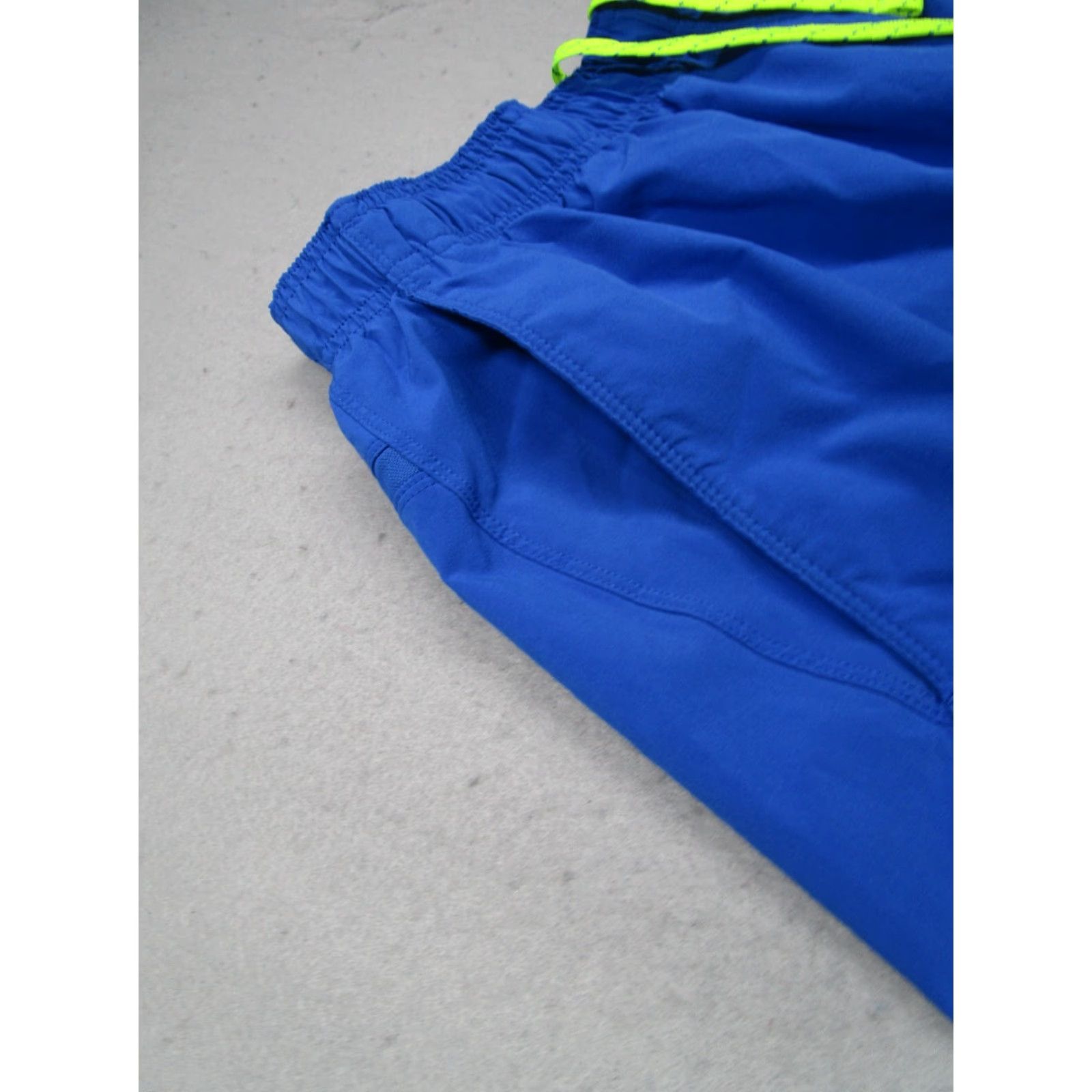 Nike Nike Shorts Mens Large Blue 11" Active Lightweight Drawstring Pockets Polyester Spandex Short Running Beach Sports | Mens | Size L | Blue Size US 33 - 3 Thumbnail