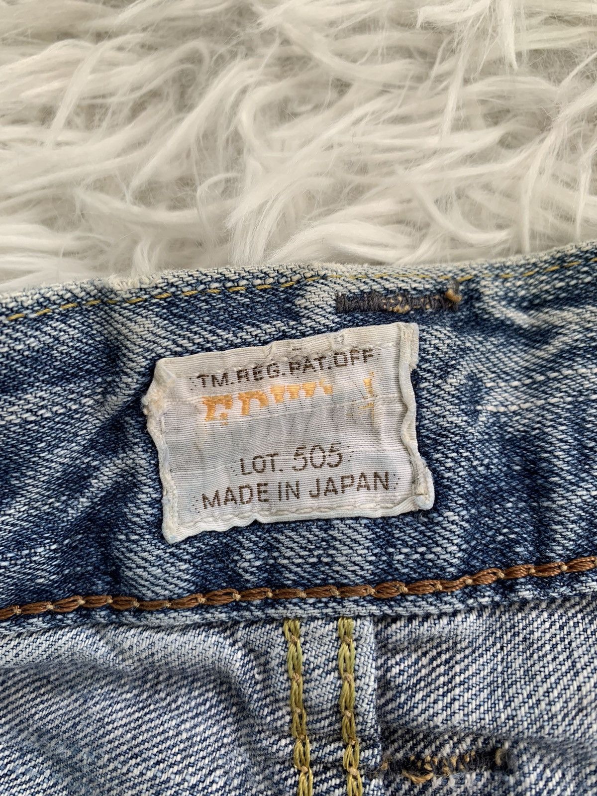 Edwin Vintage Edwin 505Z Selfedge Denim Pant Made in Japan Size US 35 - 22 Thumbnail
