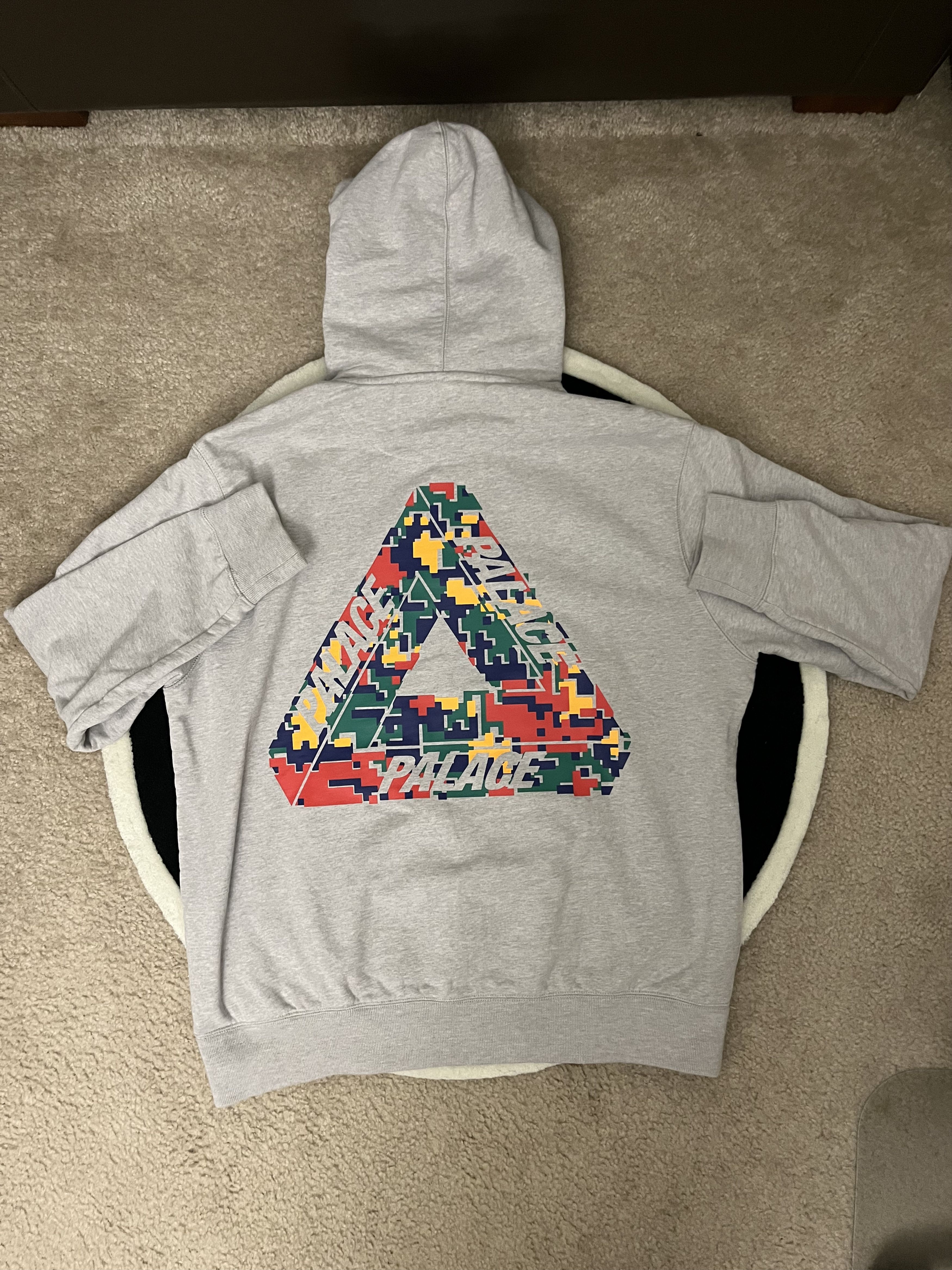 Palace Palace Tri-Digi Hood Grey Marl XL Size US XL / EU 56 / 4 - 4 Thumbnail