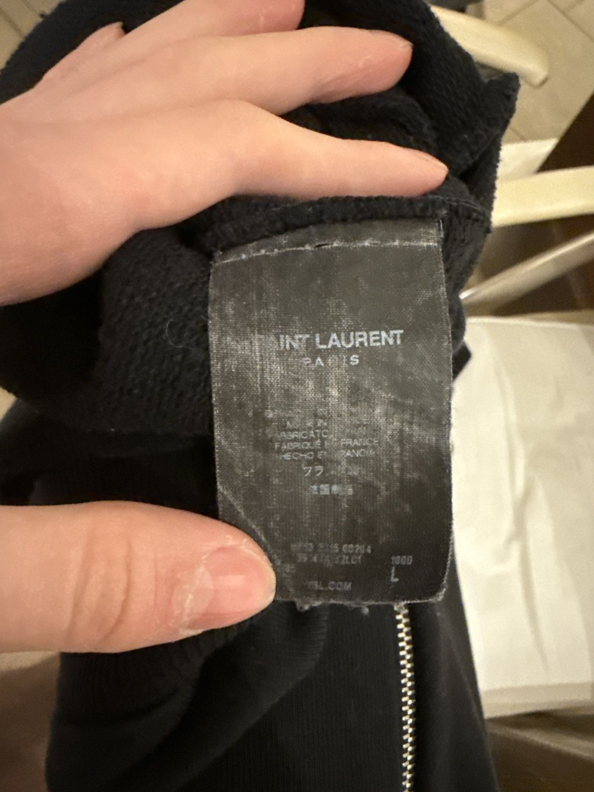 Saint Laurent Paris Saint Laurent Paris Shoulder Zip Hedi slimane Size US S / EU 44-46 / 1 - 6 Thumbnail