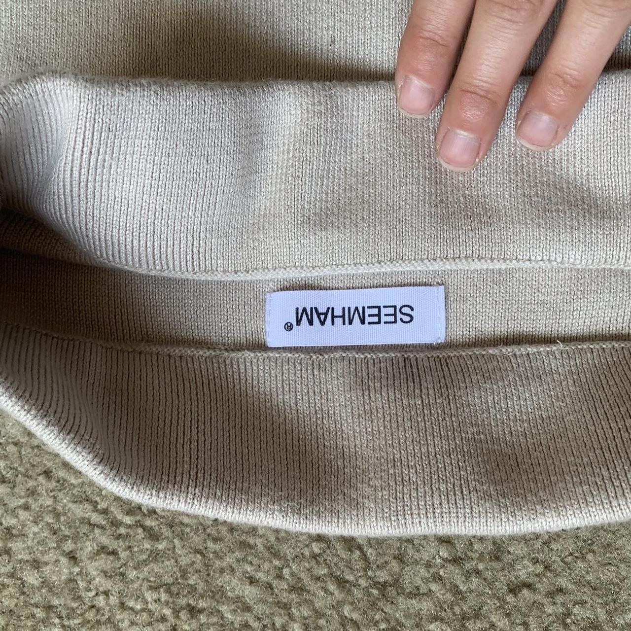 Designer Super Cute Sweater Material Pencil Size 28" / US 6 / IT 42 - 2 Thumbnail
