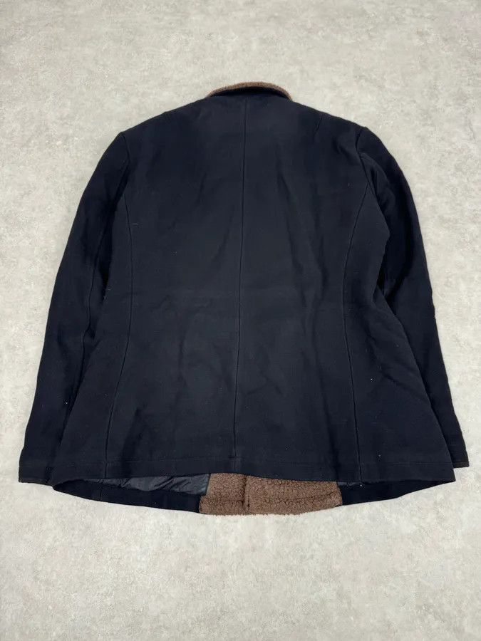 Armani 2000s Armani Navy Wool Peacoat Jacket Size US M / EU 48-50 / 2 - 9 Thumbnail