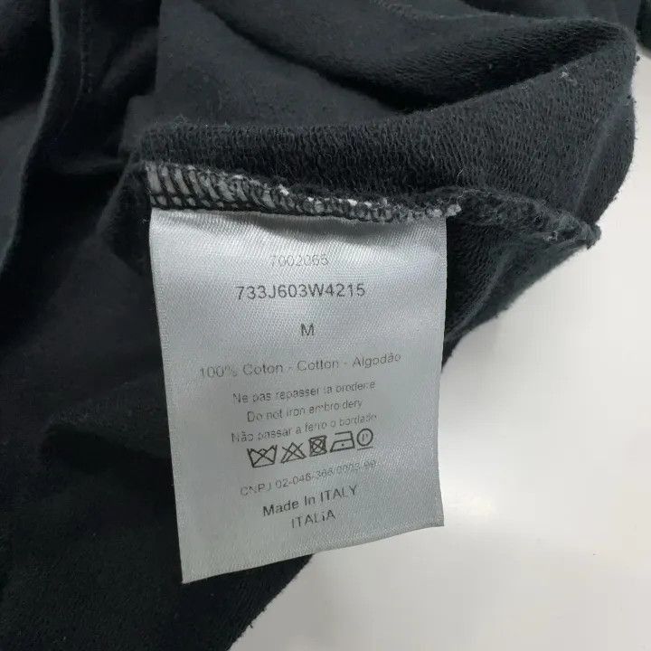 Dior Dior Dior SS21 Black Crewneck Bee Logo T-Shirt 0079-2507 Size US M / EU 48-50 / 2 - 2 Thumbnail
