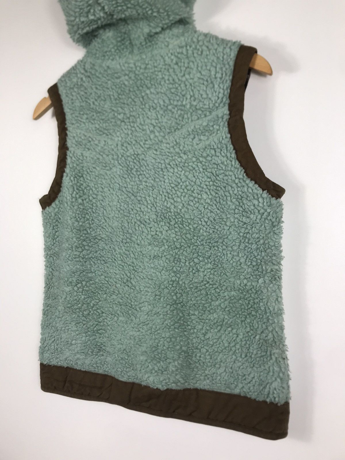 KAVU × Vintage ⚡️Vintage Kavu Hooded Zipper Fleece Vest Jacket Size US S / EU 44-46 / 1 - 14 Thumbnail