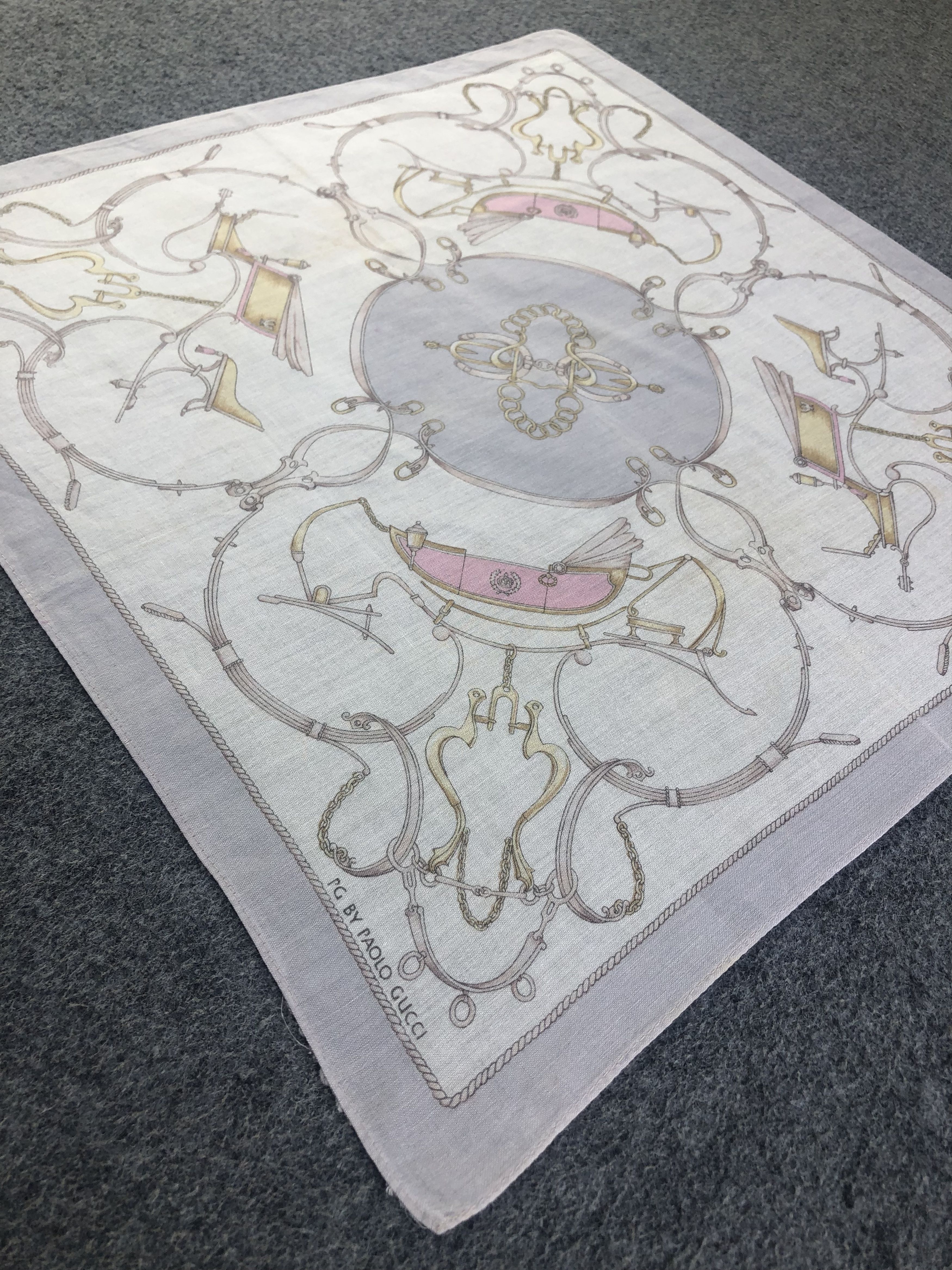 Paolo Gucci Paolo Gucci Handkerchief / Bandana / Neckerchief C506 Size ONE SIZE - 4 Thumbnail