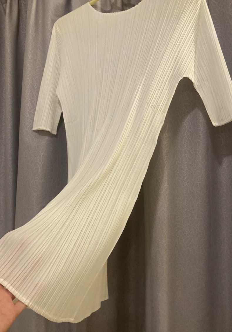 Issey Miyake Issey Miyake size:3 Beige dress Size M / US 6-8 / IT 42-44 - 5 Thumbnail