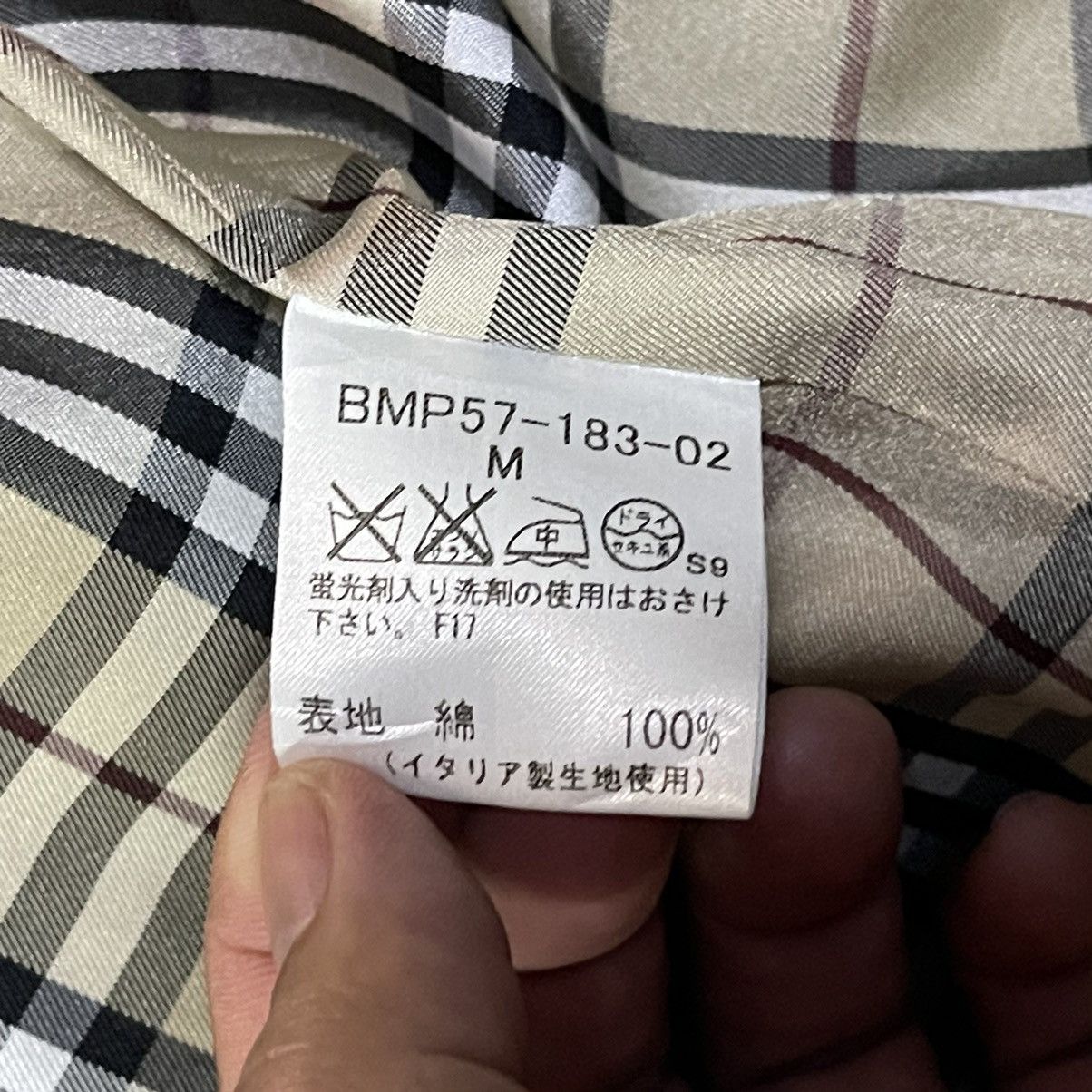 Burberry Vintage Burberry Black Label Nova Check Jacket Size US M / EU 48-50 / 2 - 12 Thumbnail