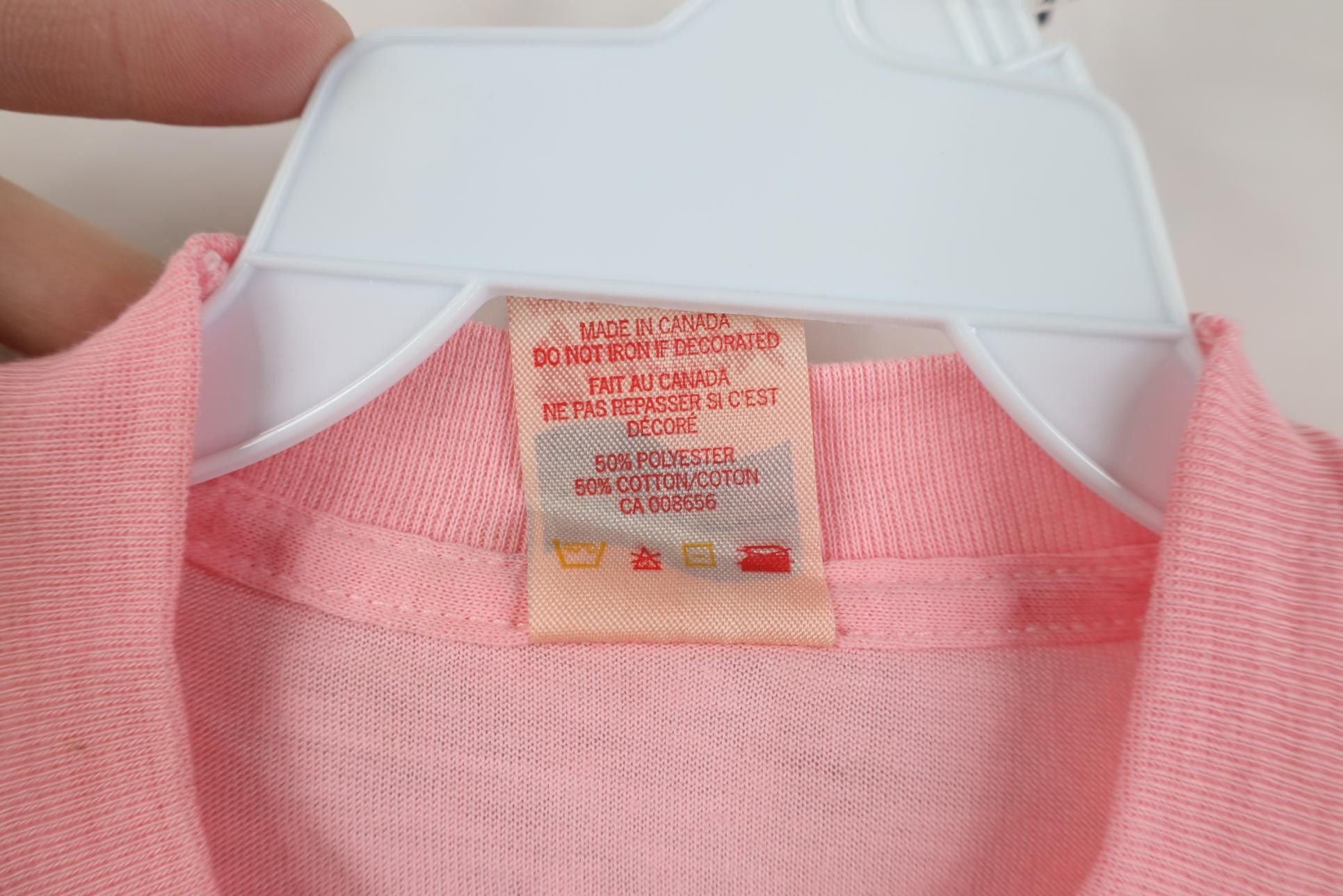 Vintage Vintage 80s 90s Peggys Cove Nova Scotia Canada T-Shirt Pink Size L / US 10 / IT 46 - 7 Thumbnail