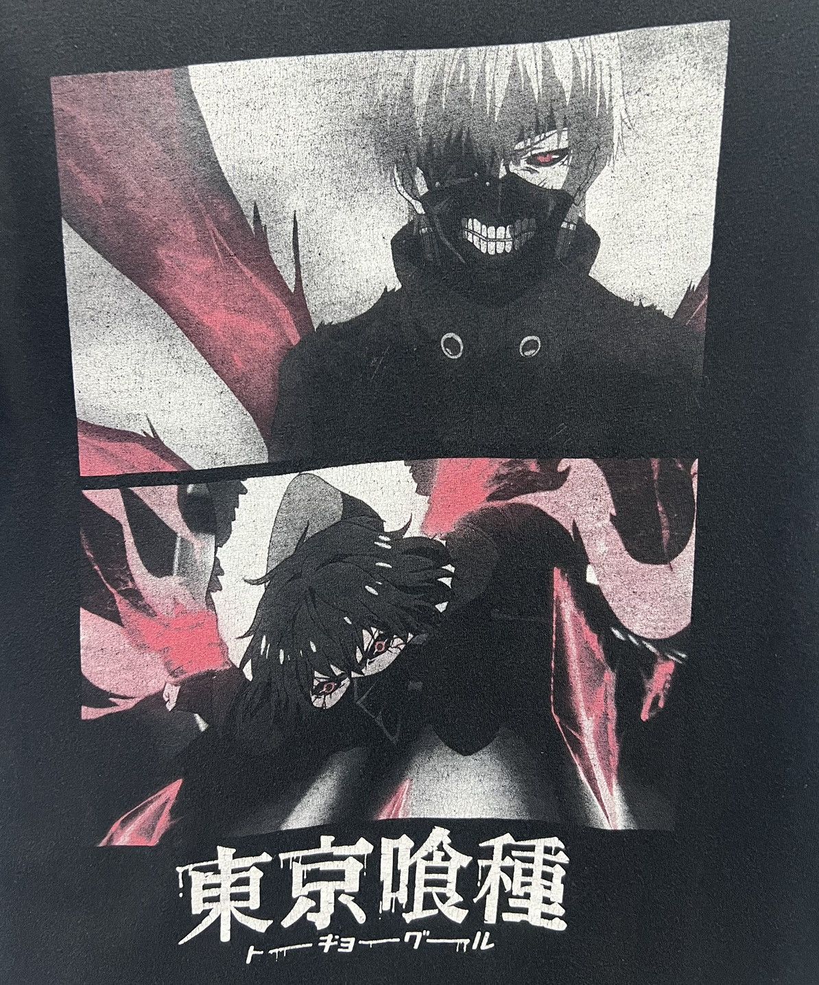 Anime × Vintage 🔥grailsale🔥 Tokyo Ghoul Ken Kaneki Solo T Shirt Size US S / EU 44-46 / 1 - 3 Thumbnail