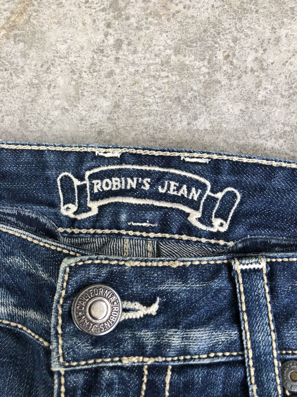 Robins Jeans Robins Jeans Distressed Jeans Size US 30 / EU 46 - 18 Thumbnail