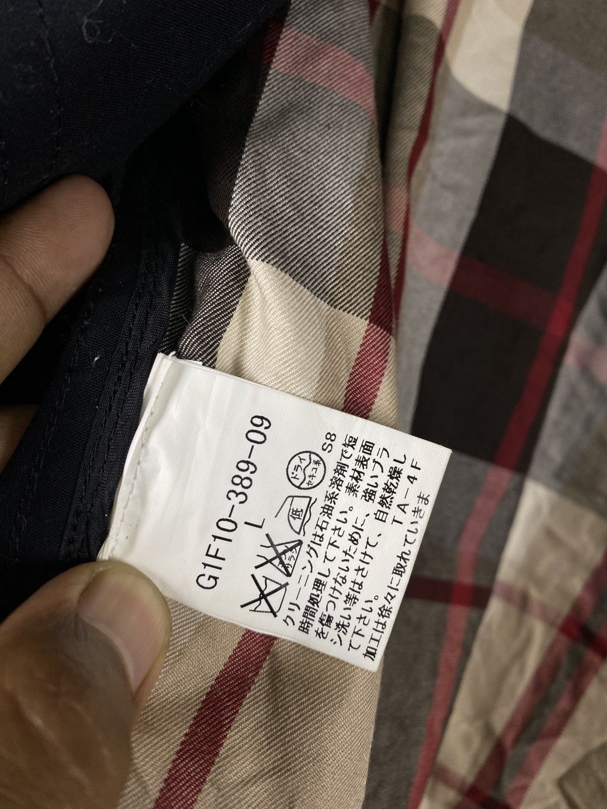 Mackintosh Mackintosh London Navy Cotton Jacket – Classic Outerwear Size US L / EU 52-54 / 3 - 8 Thumbnail