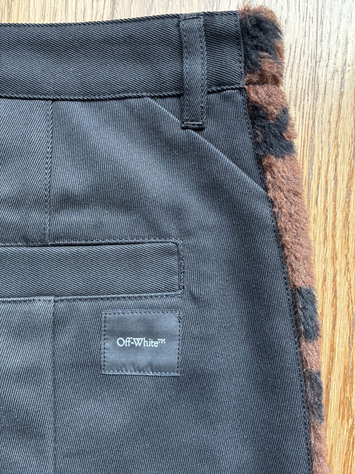 Off-White Off-White Straight Logo Chino Pants Size US 32 / EU 48 - 3 Thumbnail