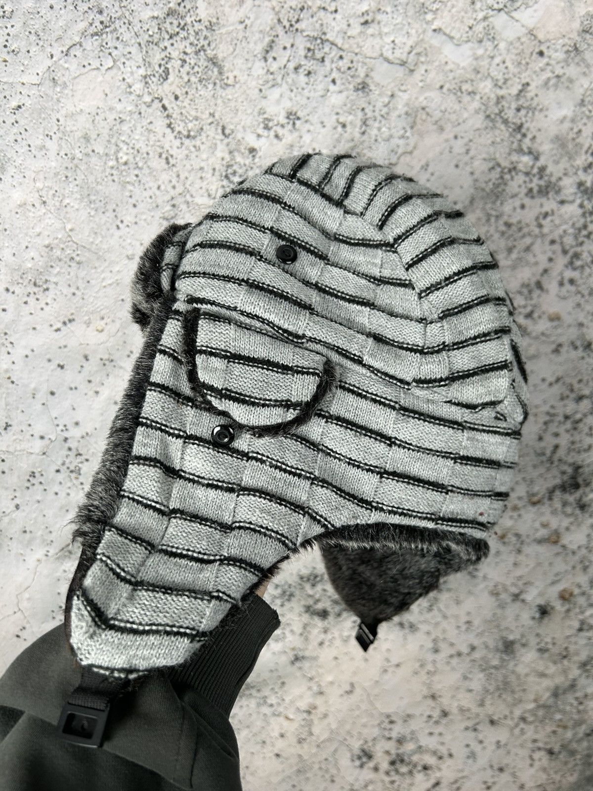 Vintage Vintage Winter Trapper Hat Grunge Skate Alternative Size ONE SIZE - 3 Thumbnail