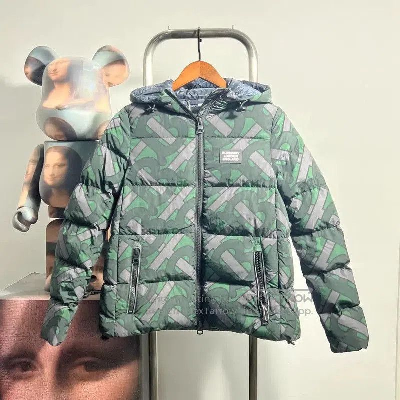 Burberry Burberry Green Men's Puffer Jacket. Size US XS / EU 42 / 0 - 1 Thumbnail