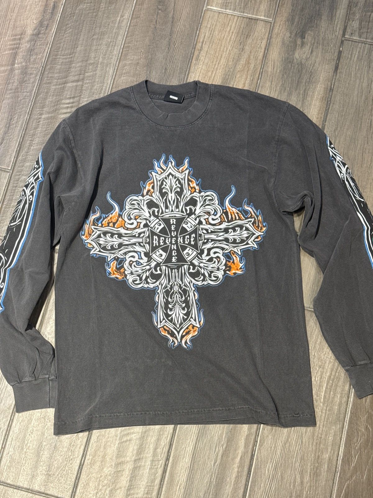 Revenge REVENGE X G HERBO IRONCREST LONG SLEEVE BLACK Size US M / EU 48-50 / 2 - 1 Thumbnail