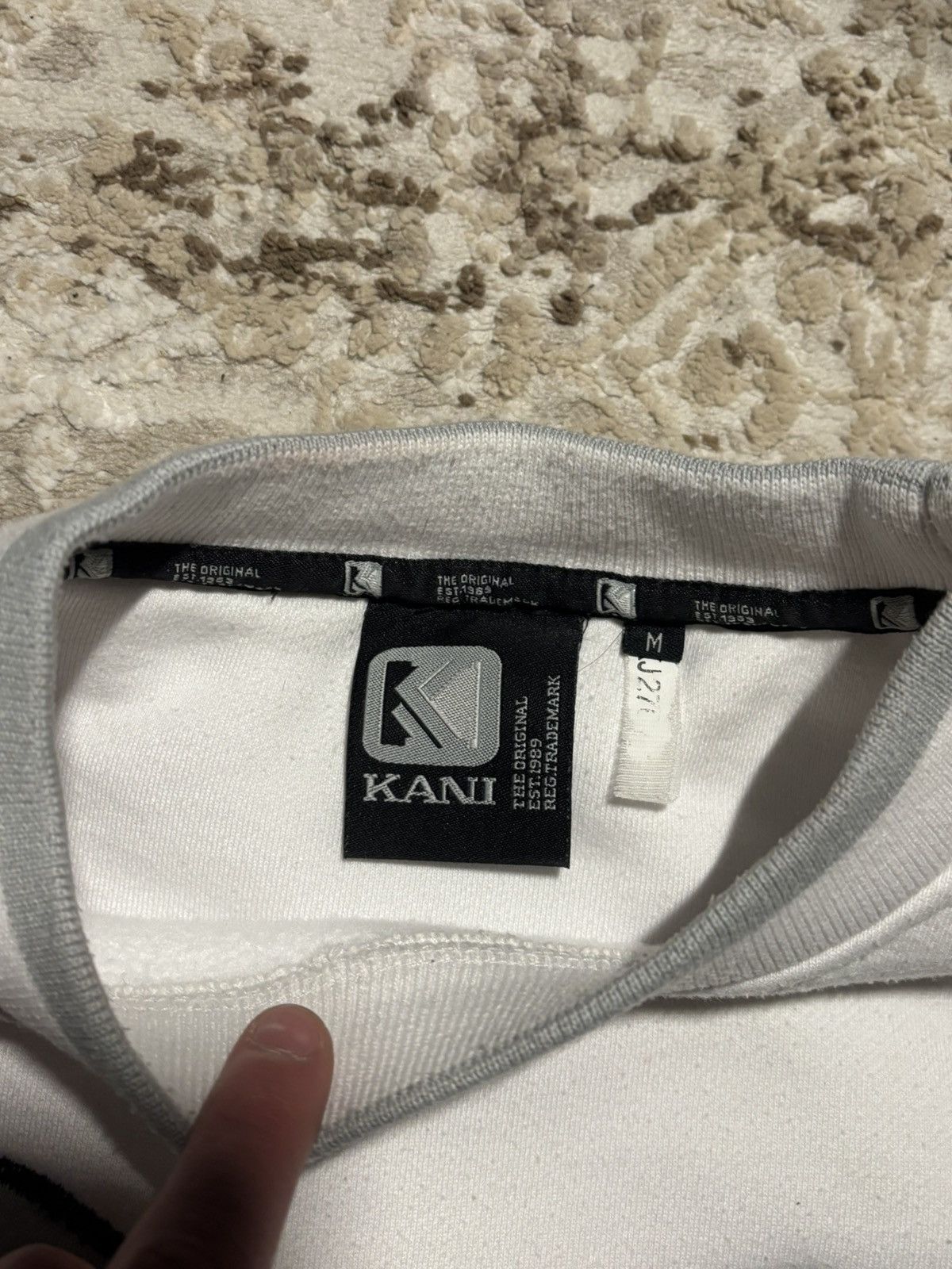Karl Kani ‼️ MEGA VINTAGE LUXURY Karl Kani “Faces of Kani” Sweatshirt Size US M / EU 48-50 / 2 - 4 Thumbnail
