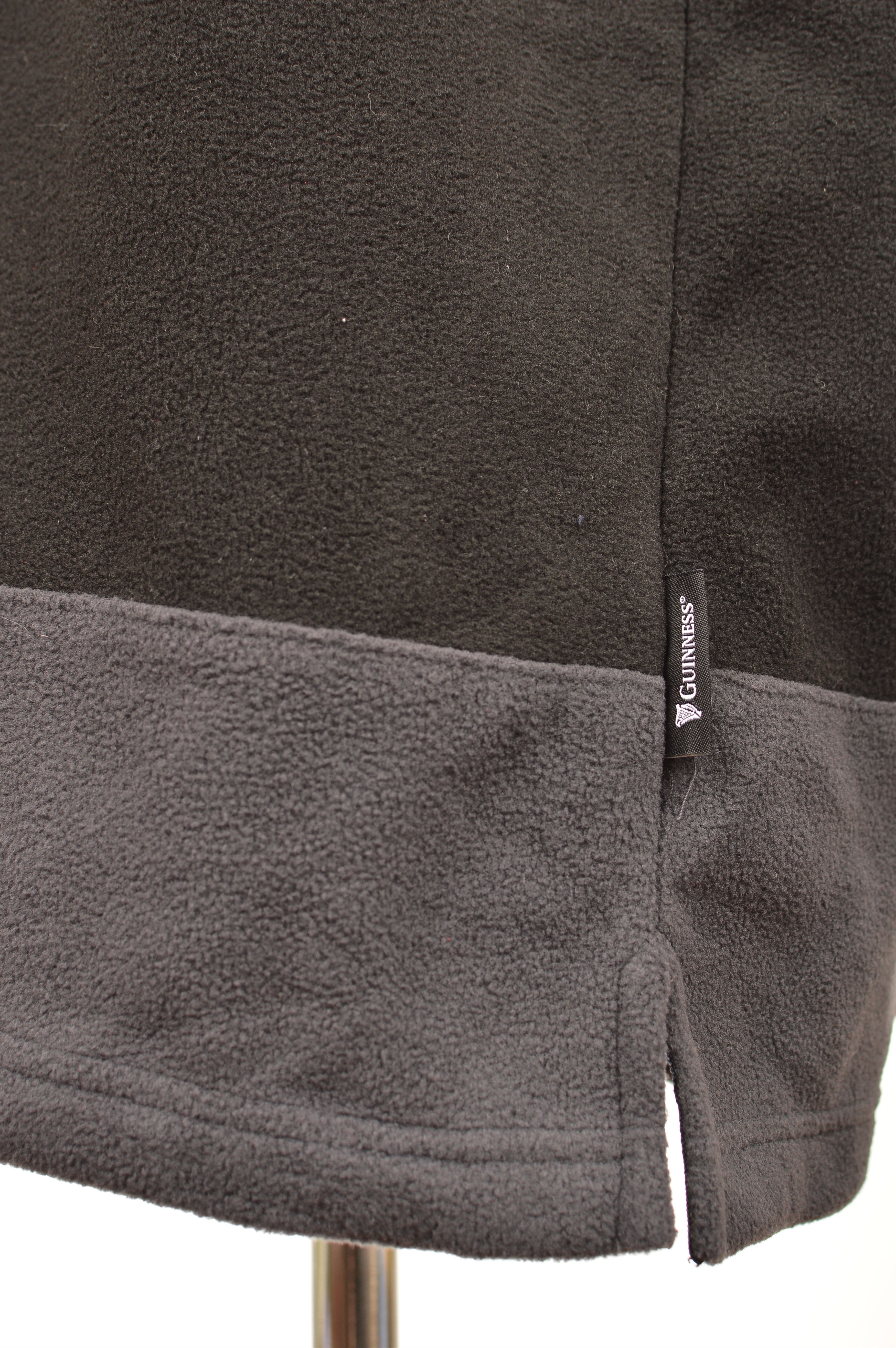 Vintage Guinness Vintage Collared Fleece Jacket Sweatshirt Size US XL / EU 56 / 4 - 6 Thumbnail