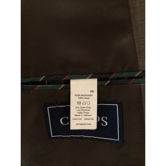 Chaps Ralph Lauren Chaps big&tall men's 100%wool sport coat jacket blazer 48L Size 48L - 7 Thumbnail