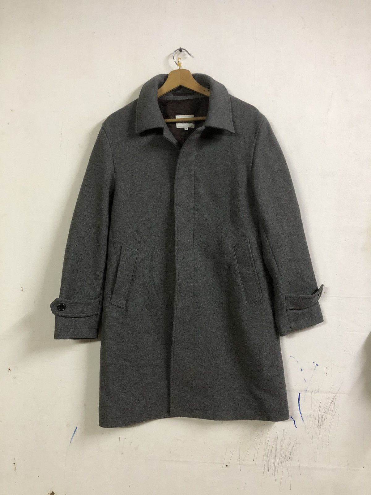 Beams Plus × Japanese Brand Vintage y2K Beams Heart Wool Long Jacket Size US M / EU 48-50 / 2 - 1 Thumbnail