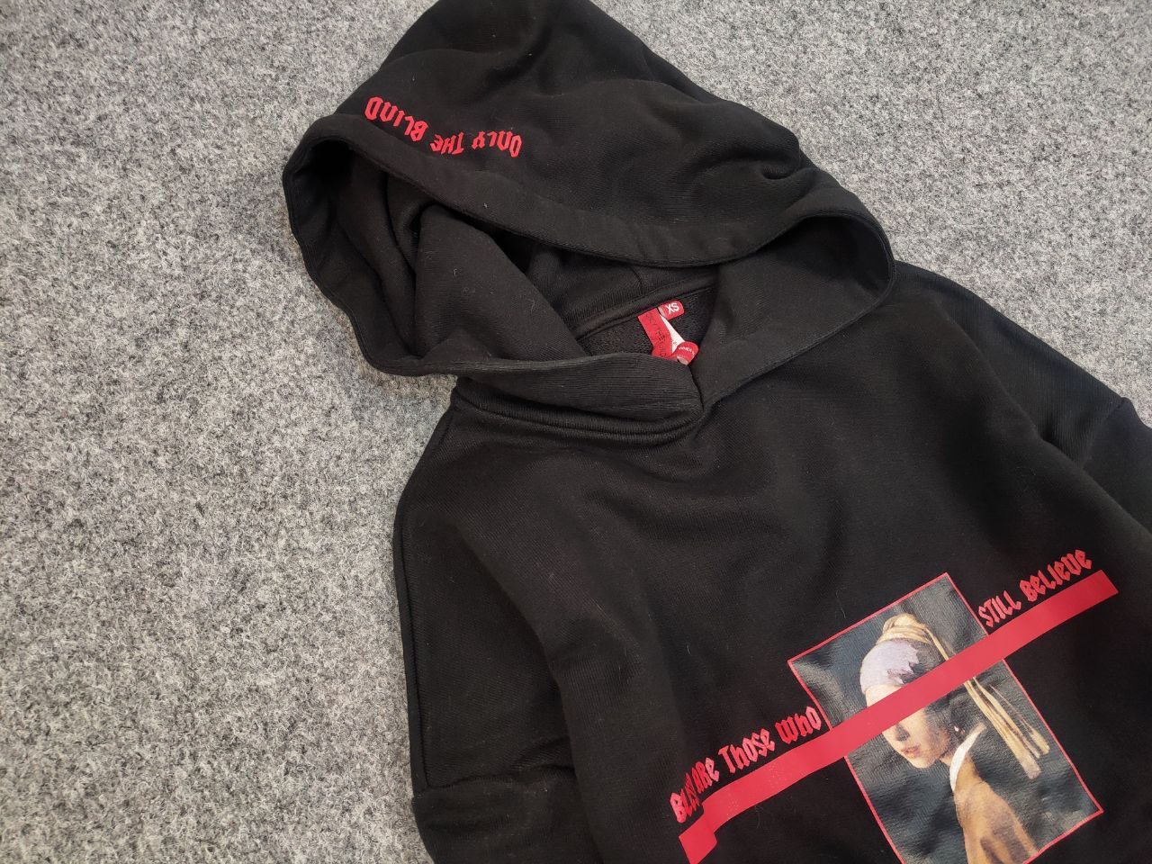 Only The Blind Rare Only The Blind Logo Long Sleeves Black Pullovers Hoodie Size US S / EU 44-46 / 1 - 7 Thumbnail