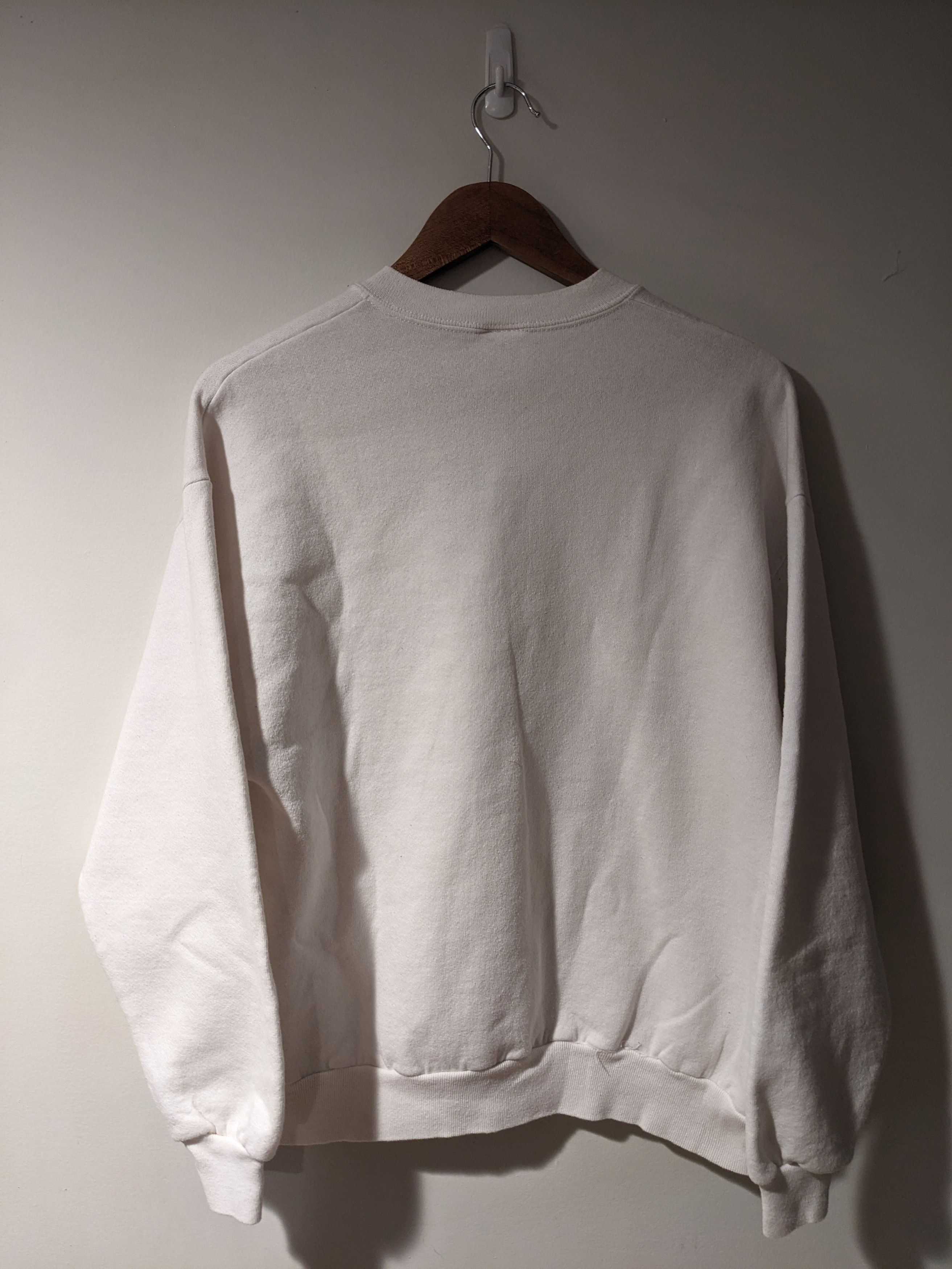 Vintage Vintage 90s Alaska Map Tourist White Large Sweatshirt Size US L / EU 52-54 / 3 - 10 Thumbnail
