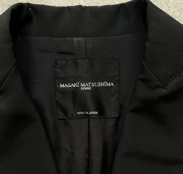 Masaki Matsushima Masaki Matsushima Peak-Lapel Long Coat Size US S / EU 44-46 / 1 - 3 Thumbnail