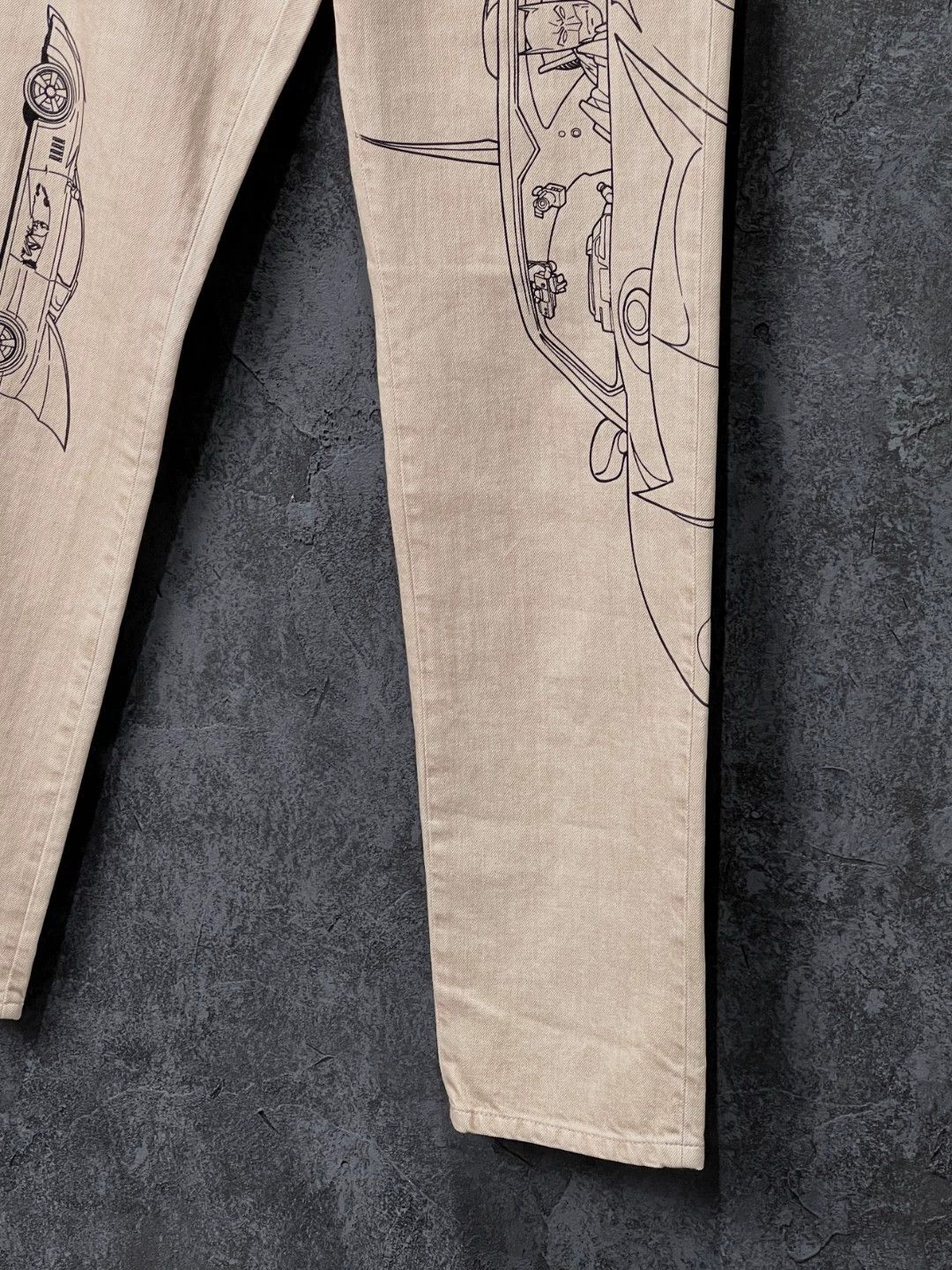 Lanvin Lanvin Khaki Jeans 29*1 Size 29" - 4 Thumbnail