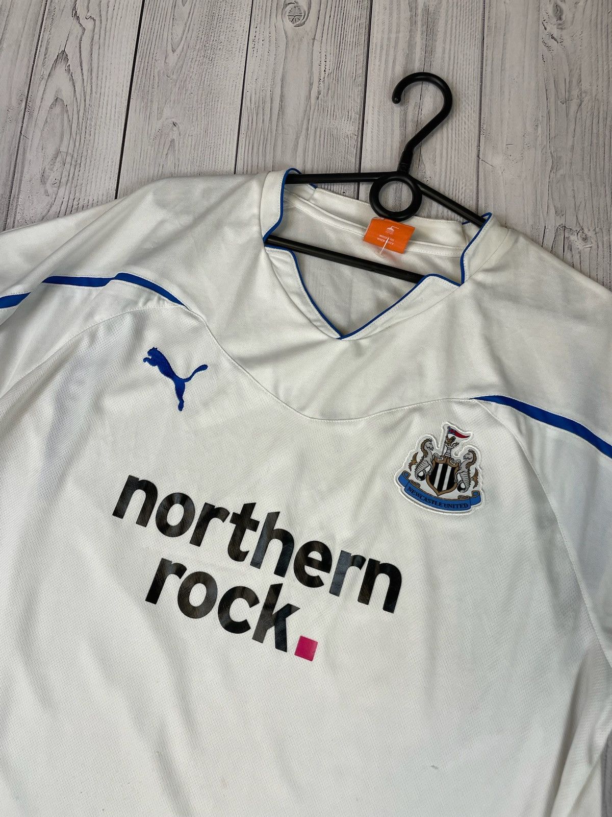 Puma Vintage New Castle United soccer jersey size XXL puma away Size US XXL / EU 58 / 5 - 2 Thumbnail