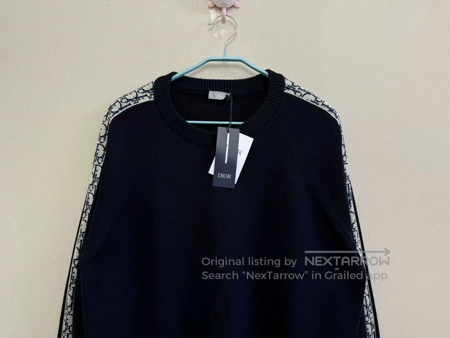 Dior dior black blue logo sweater with tags. Size US XXL / EU 58 / 5 - 2 Thumbnail