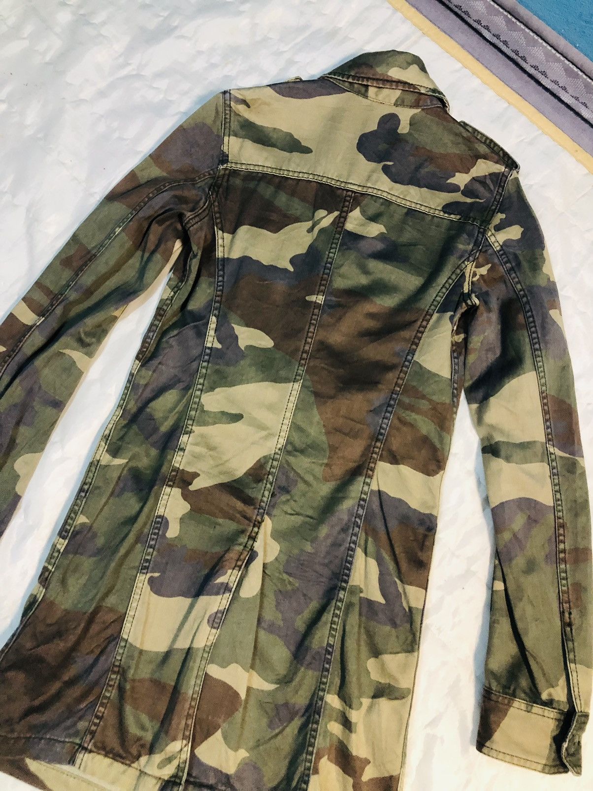 Japanese Brand Moussy Soldier Pattern Jacket (6) Size US M / EU 48-50 / 2 - 12 Thumbnail