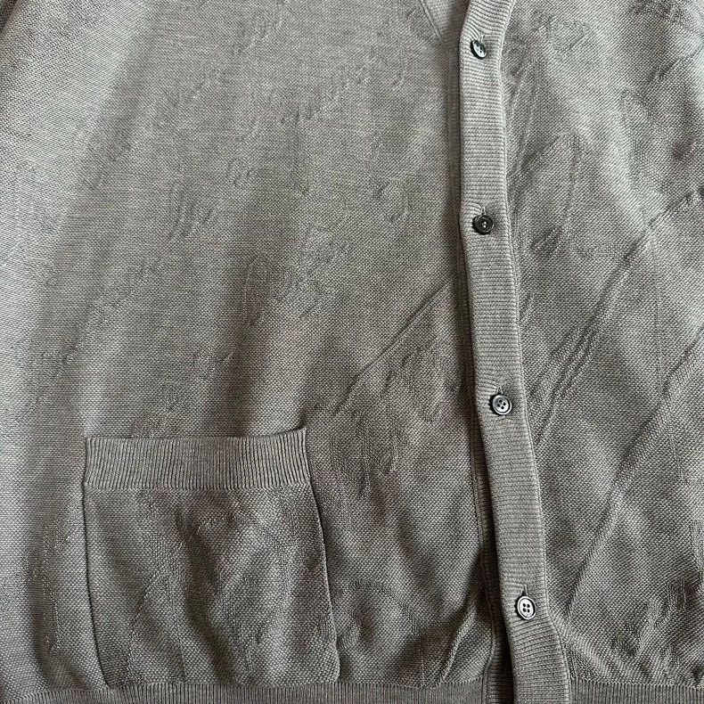 Berluti Berluti Grey cardigan sweater jacket coat Size US XL / EU 56 / 4 - 4 Thumbnail