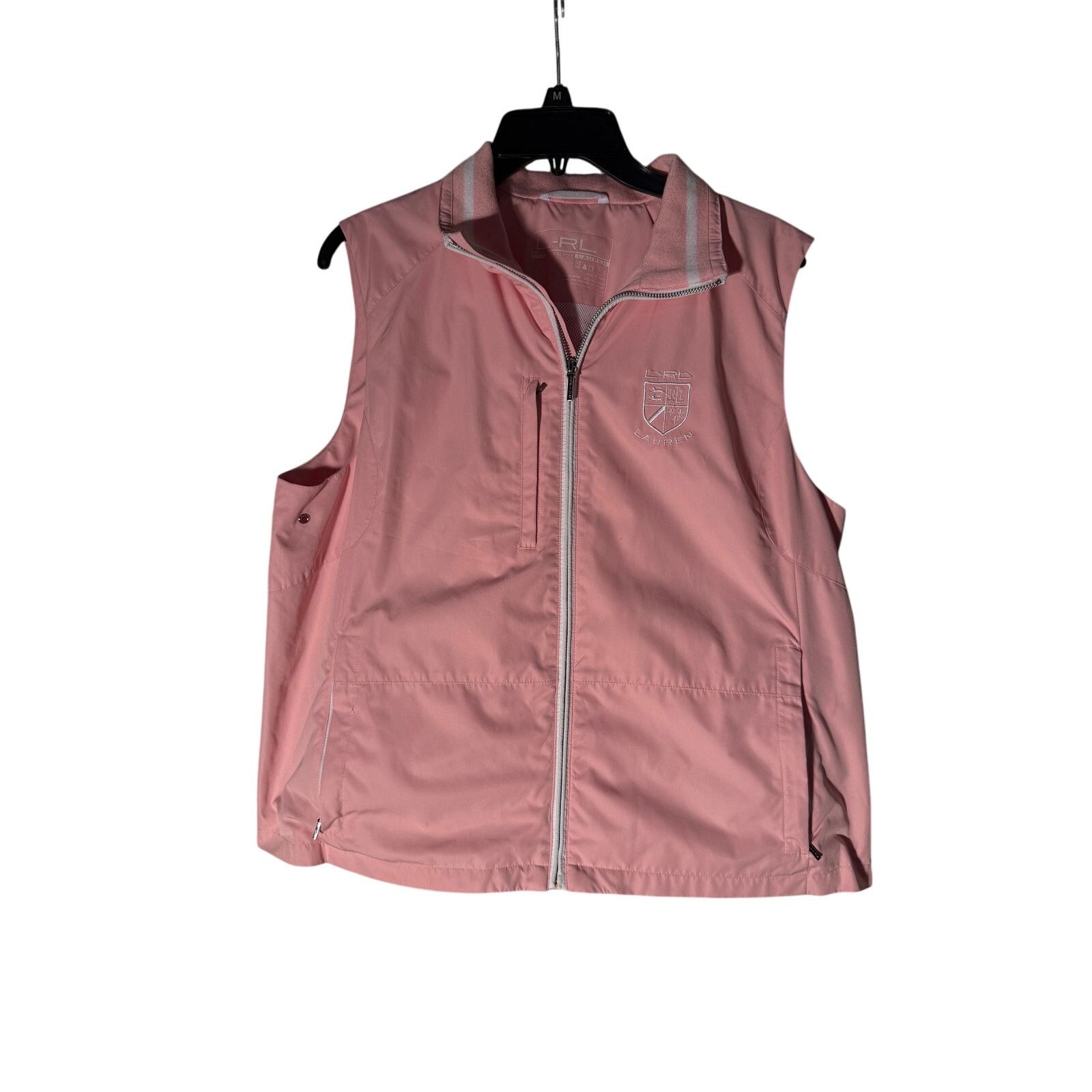 Lauren Ralph Lauren Lauren Ralph Lauren Pink Vest Embroidered Crest Size XL Size XL / US 12-14 / IT 48-50 - 1 Thumbnail