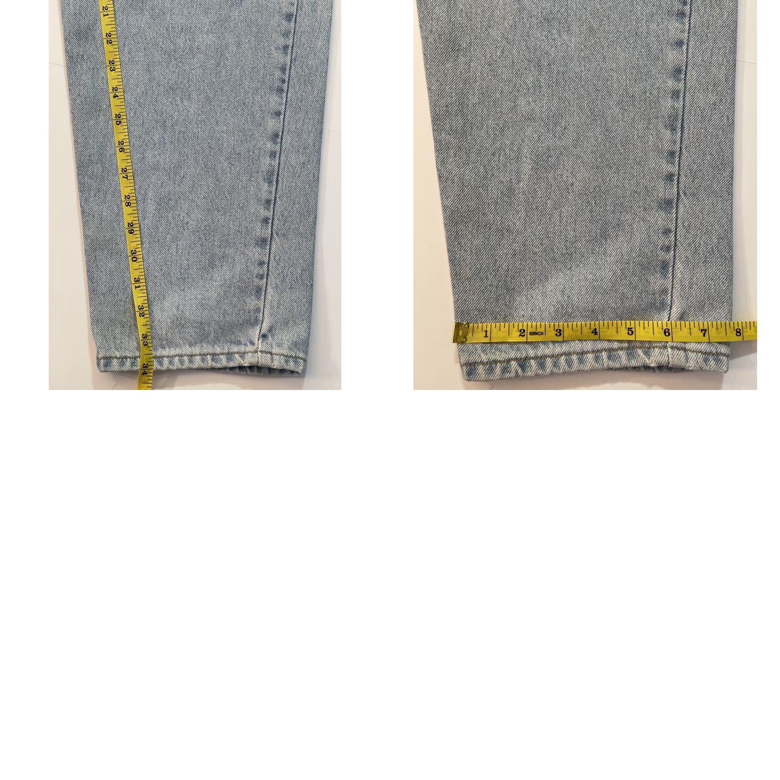 Levi's VINTAGE Levi's 550 Jeans Men Tapered 42x34 Blue 90s USA Orange Tab Relaxed Denim Size US 42 / EU 58 - 8 Thumbnail