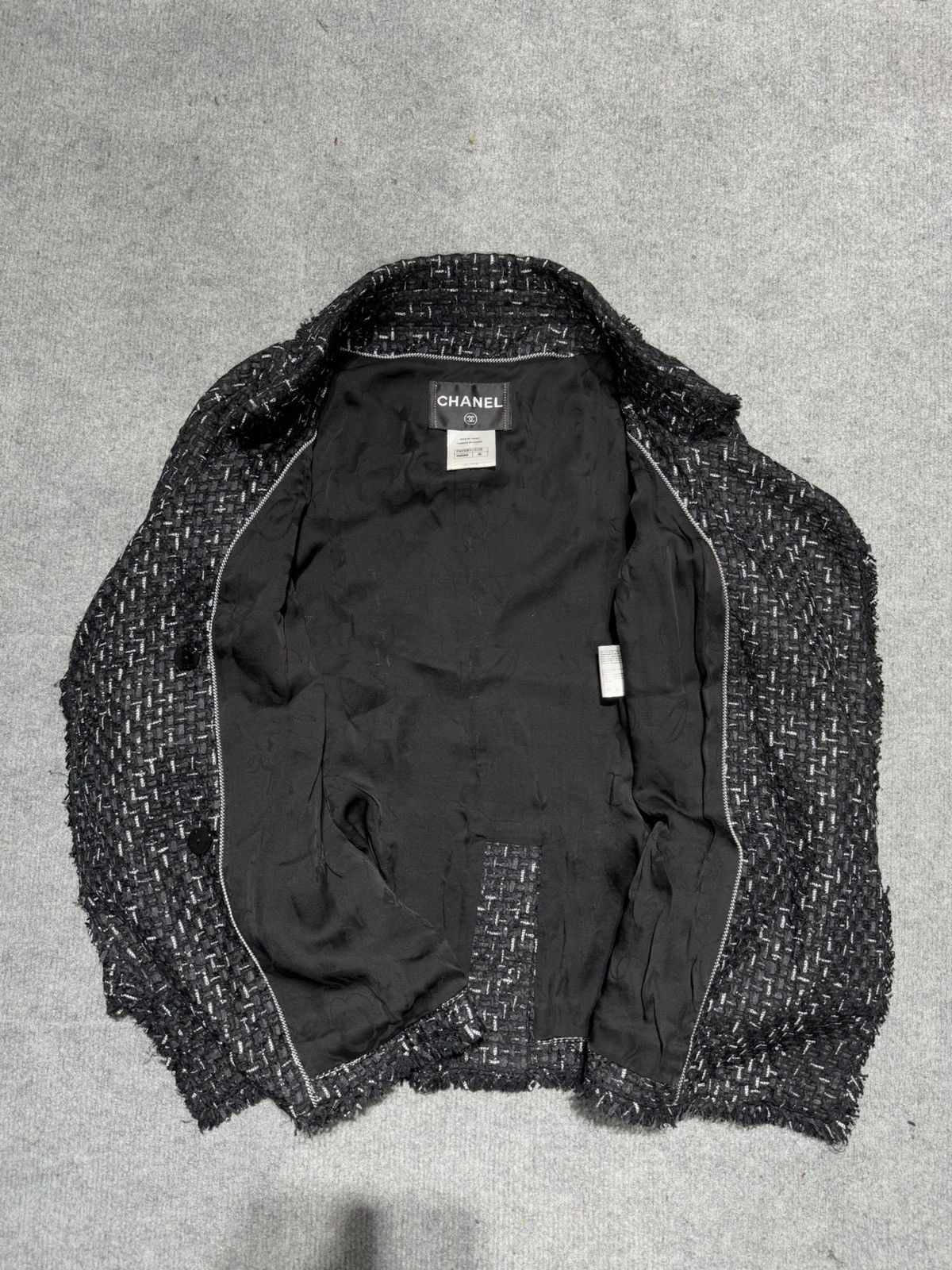 Chanel Chanel 13C - All Over Logo - Ribbon Tweed Jacket Size XS / US 0-2 / IT 36-38 - 2 Thumbnail