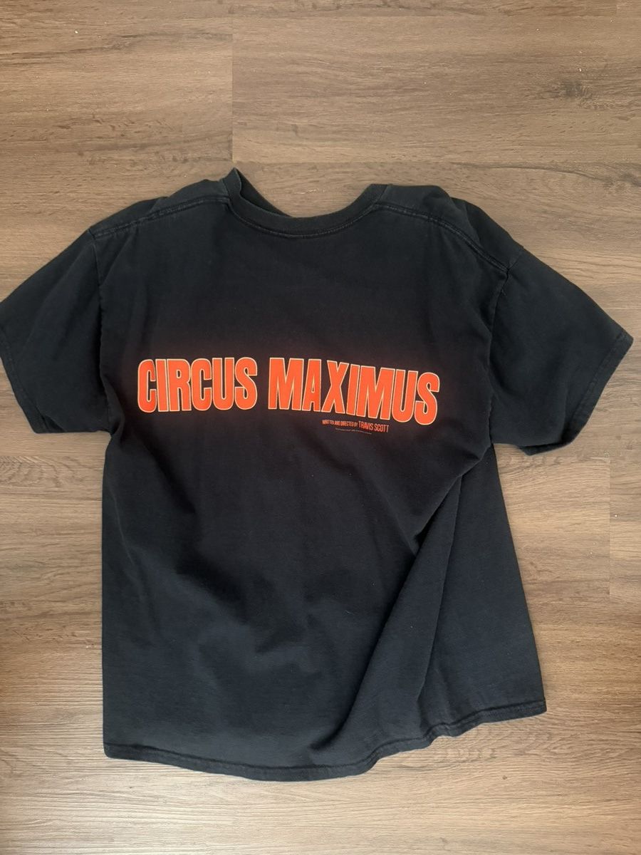 Travis Scott Travis Scott Circus Maximus T-Shirt Size US L / EU 52-54 / 3 - 3 Thumbnail