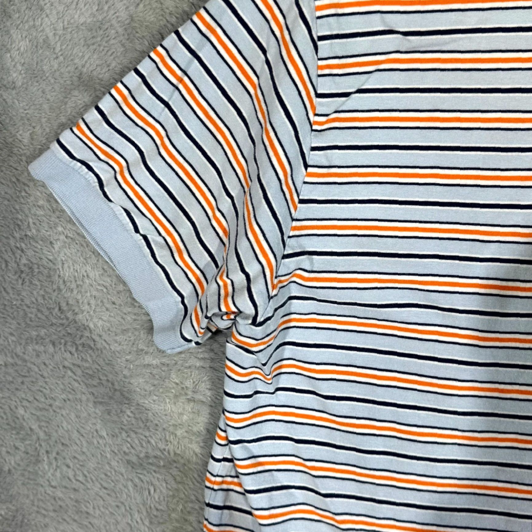 Polo Ralph Lauren Polo Ralph Lauren Polo Shirt Large Blue Multicolor Striped 100% Cotton Shirt Mens Polo Shirt Large Blue Multicolor Striped Size US L / EU 52-54 / 3 - 3 Thumbnail