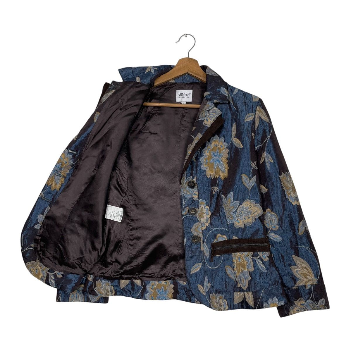 Armani Armani Collezioni Flower Design Jacket Size M / US 6-8 / IT 42-44 - 9 Thumbnail