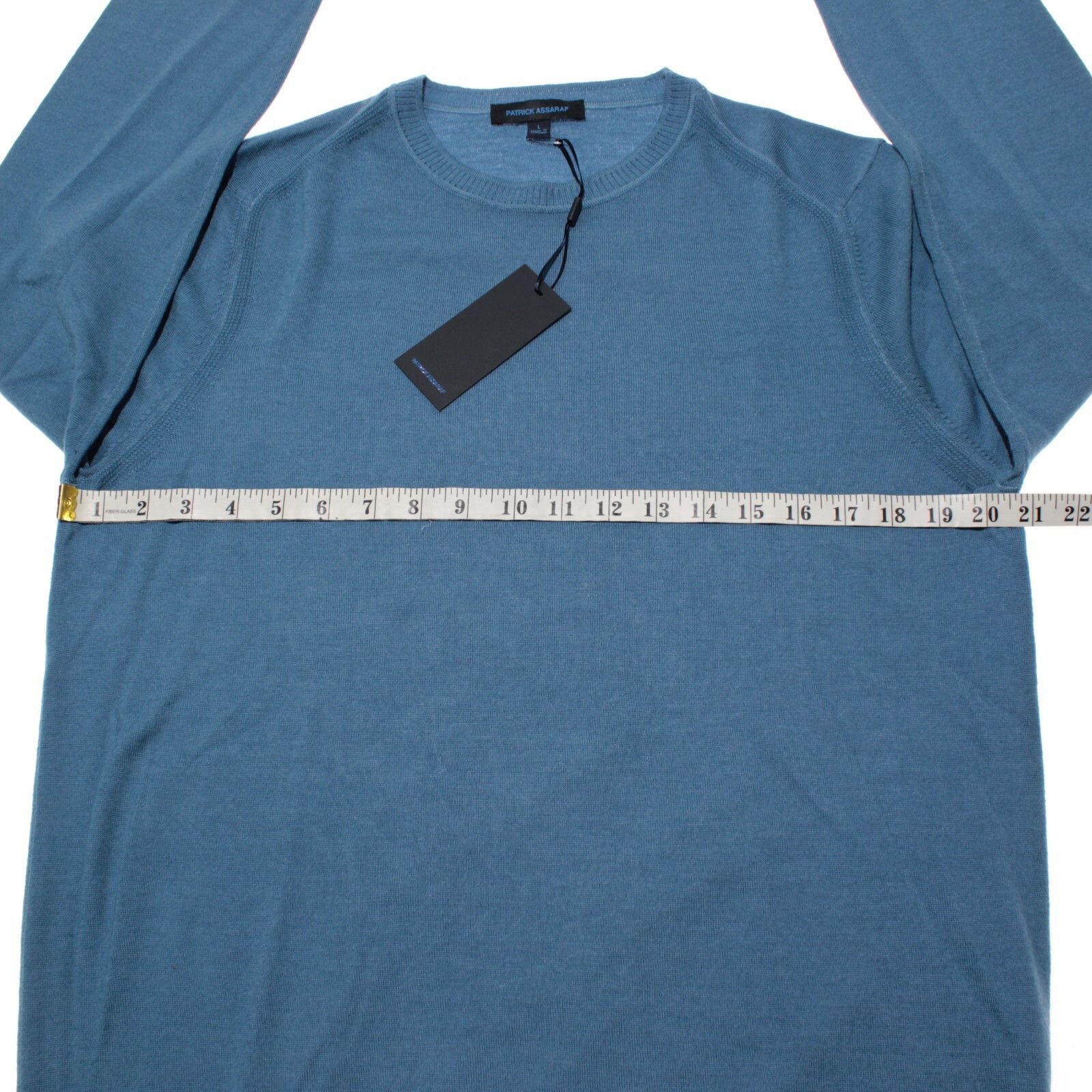 PATRICK ASSARAF Patrick Assaraf Sweater Size US L in Blue Size US L / EU 52-54 / 3 - 4 Thumbnail