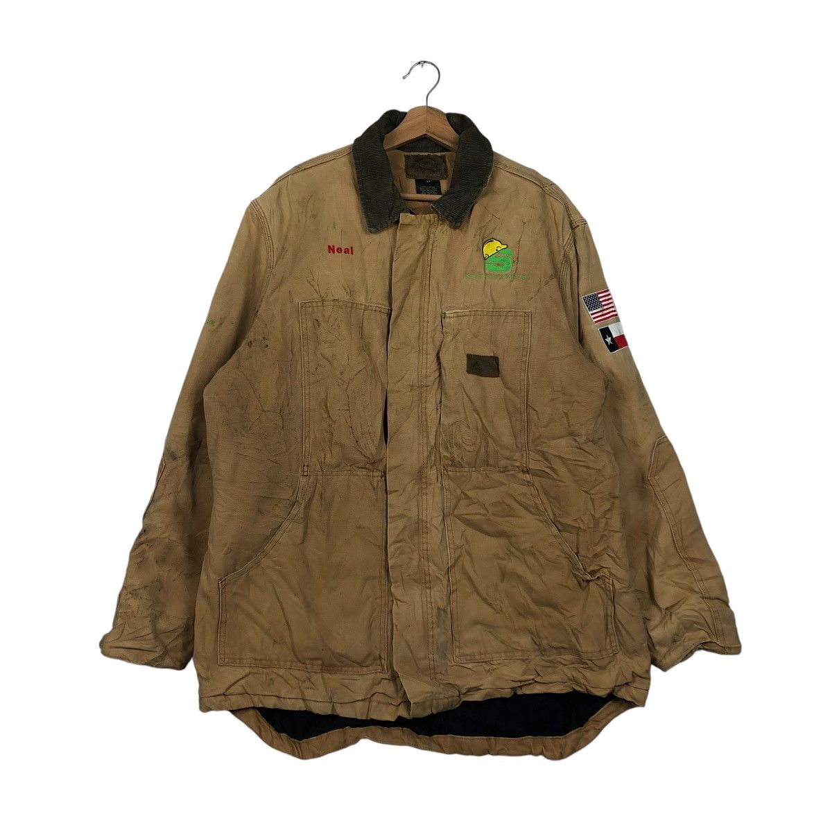 Japanese Brand × Vintage 🔥VINTAGE DETROIT CHORE WORKER JACKET DICKIES MULTI POCKET Size US L / EU 52-54 / 3 - 3 Thumbnail