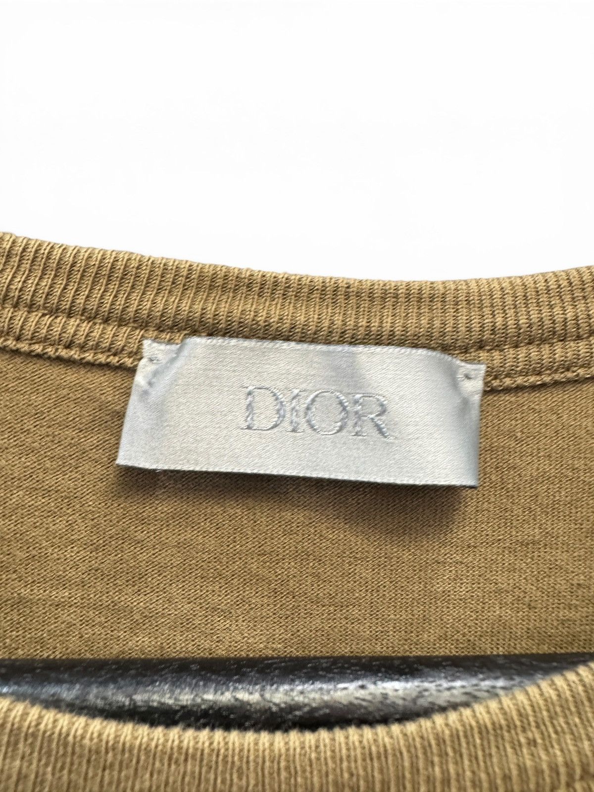 Dior Dior Beige CD Logo Shirt Size US S / EU 44-46 / 1 - 5 Thumbnail