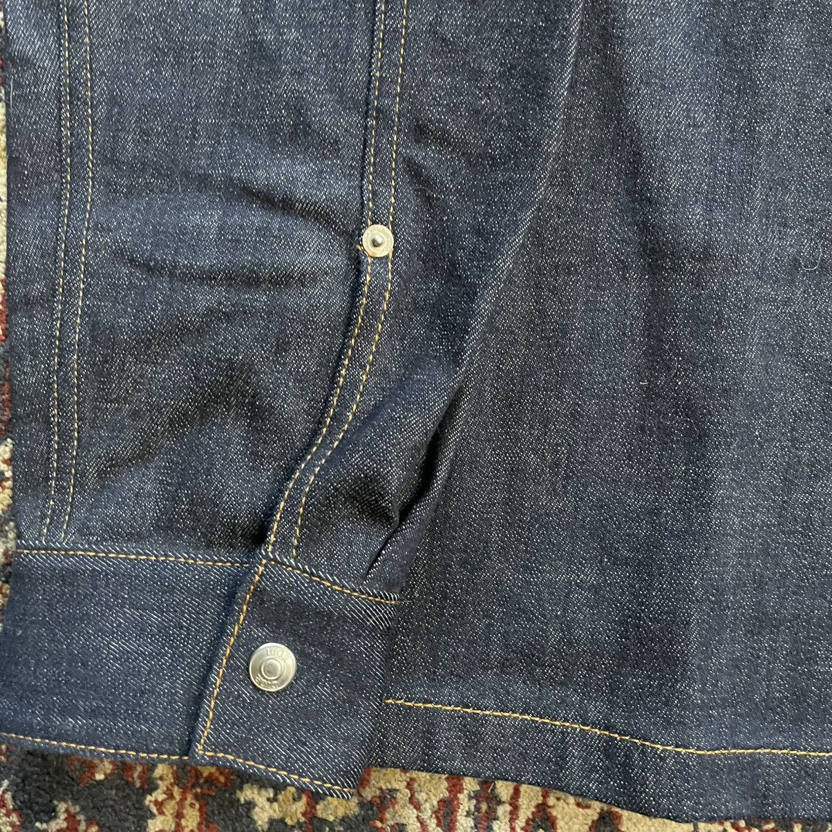 Dior Dior Oblique Overshirt Blue Raw Cotton Denim Size US L / EU 52-54 / 3 - 4 Thumbnail