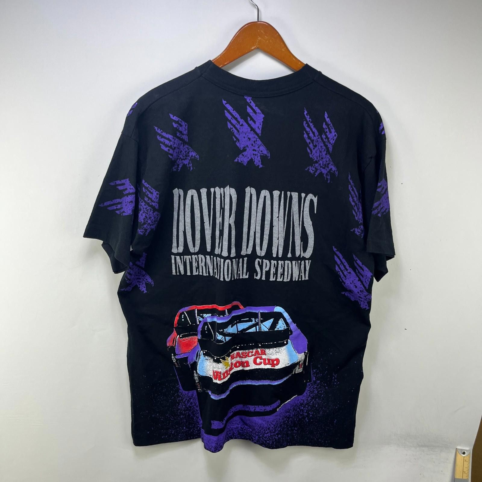 Vintage Vintage 90s NASCAR All Over Print Winston Cup T Shirt XL Size US XL / EU 56 / 4 - 3 Thumbnail