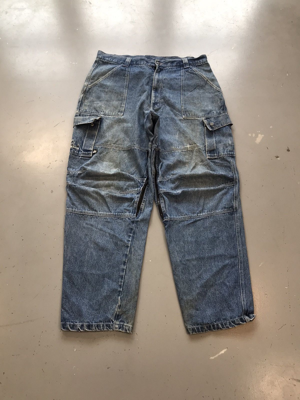 JNCO × Vintage Vintage first down multiple big pocket cargo denim Size US 40 / EU 56 - 1 Thumbnail