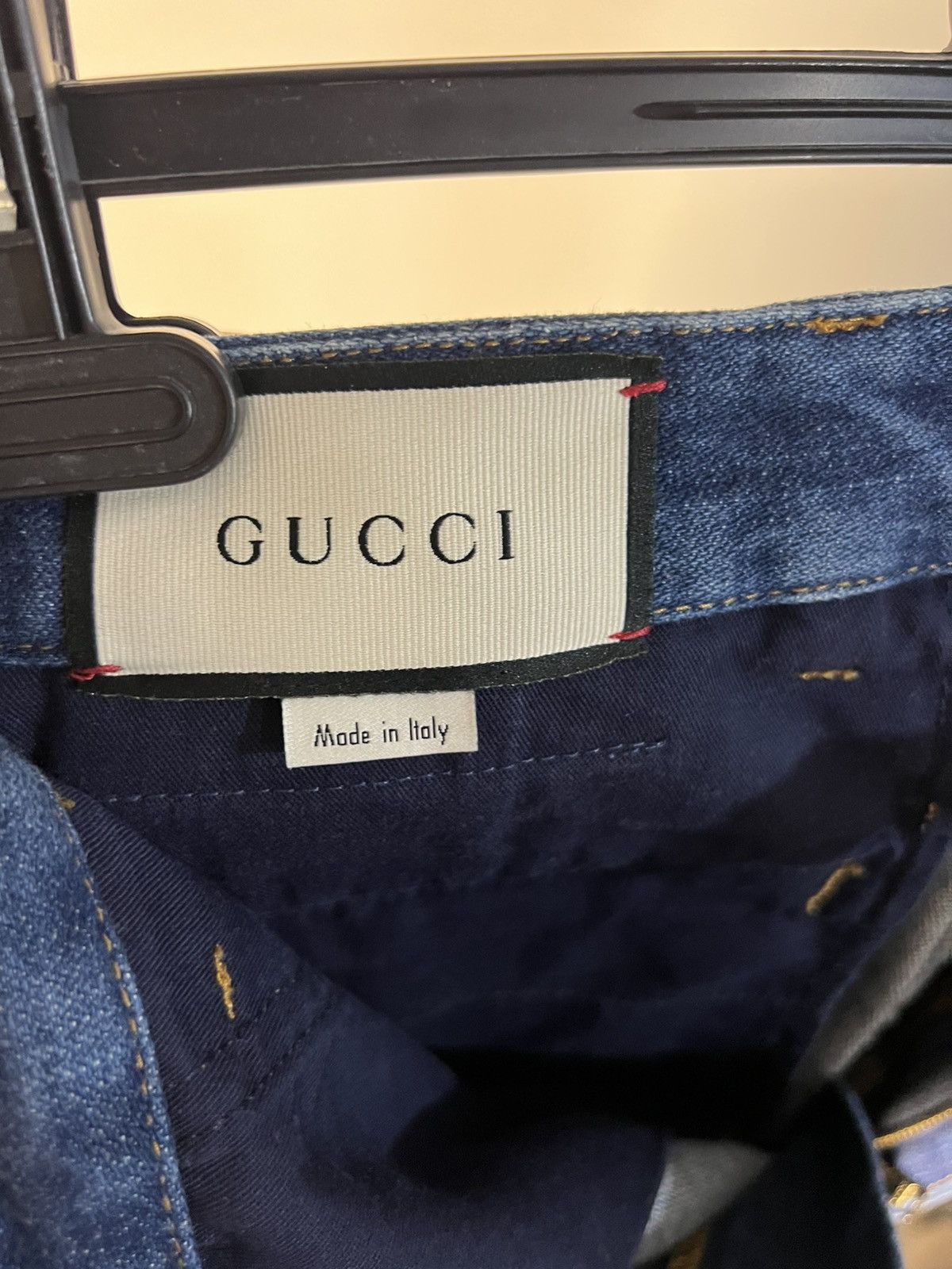 Gucci Gucci Wide Leg Flare Jeans Women’s Luxury Size 28" / US 6 / IT 42 - 9 Thumbnail