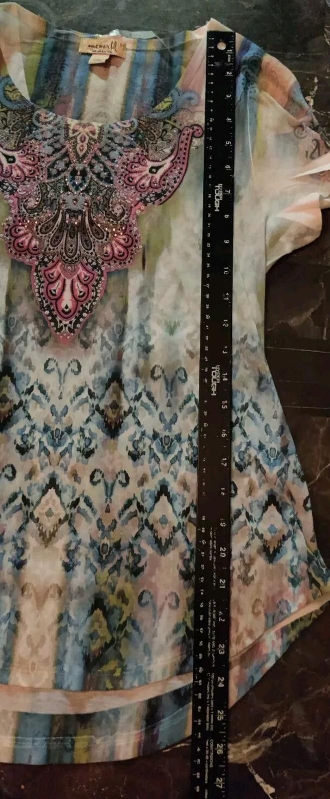 Other One World Womens Shirt Size Small S T-shirt Top Gorgeous Col Size S / US 4 / IT 40 - 11 Thumbnail