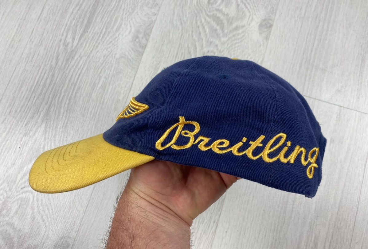 Breitling Vintage Breitling Cap Hat Rolex Cartier Racing Omega Size ONE SIZE - 2 Thumbnail