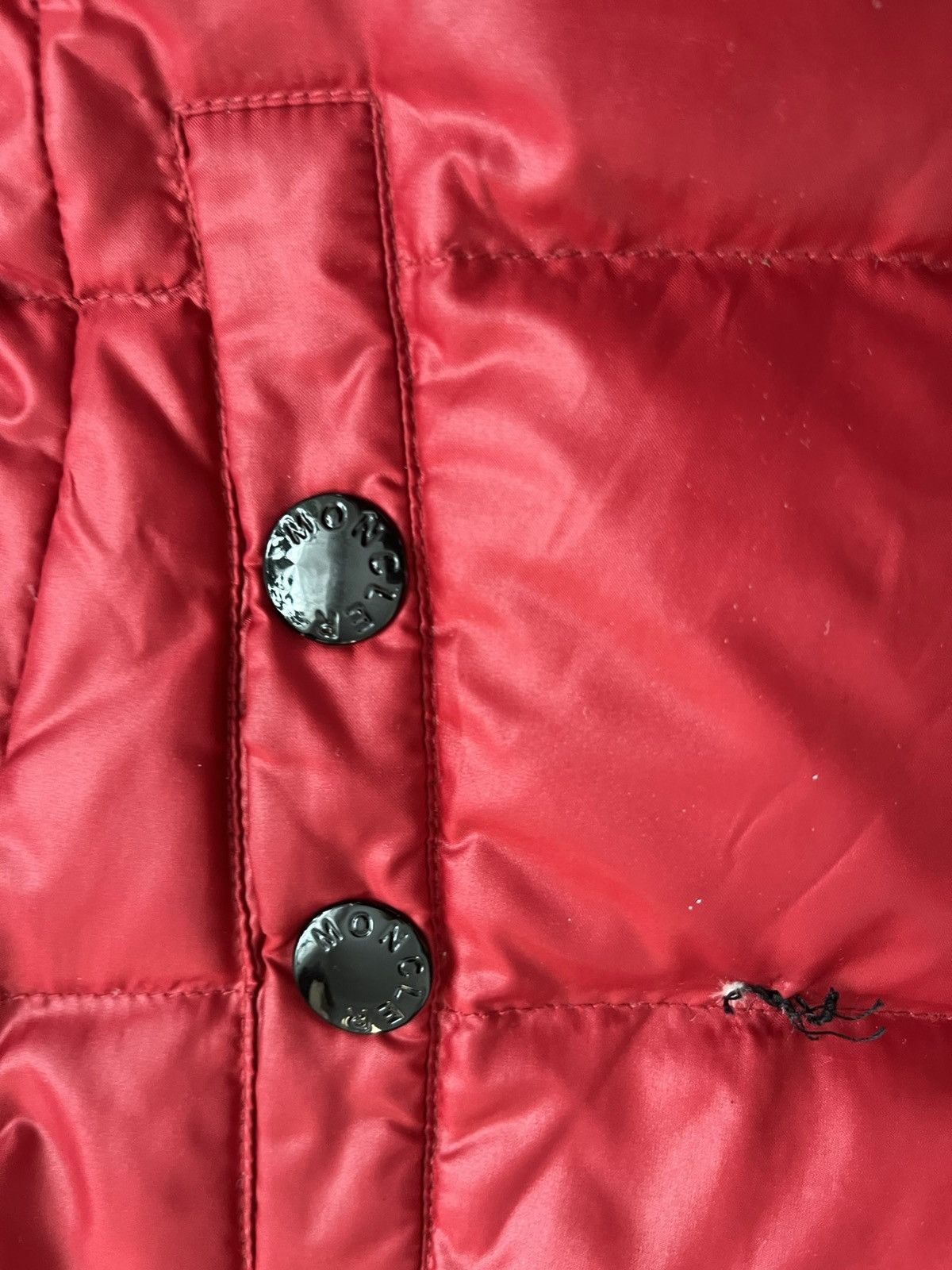 Moncler Moncler Red Down Jacket / Puffer Jacket Size M / US 6-8 / IT 42-44 - 7 Thumbnail